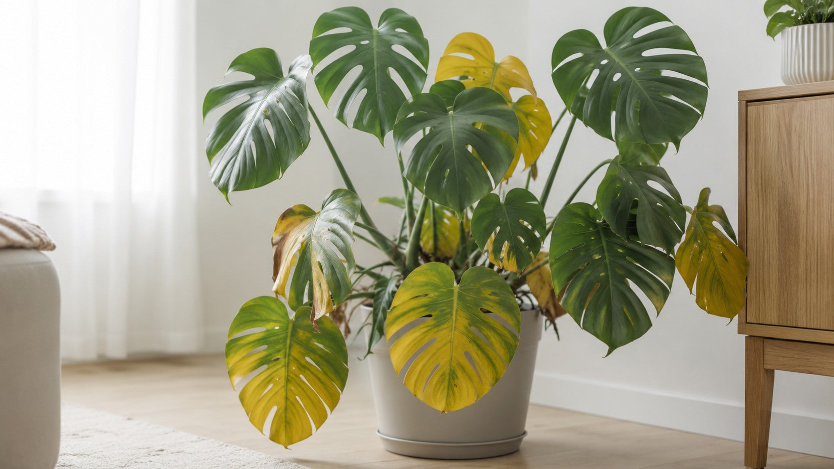 7 grunde til at din plante får gule blade og hvad du skal gøre nu