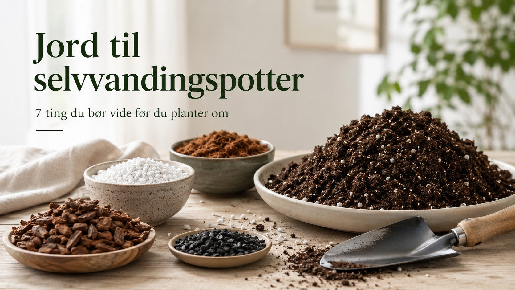 Jord til selvvandingspotter 7 ting du bør vide før du planter om