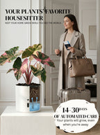 White selvvandingspotter ude at rejse