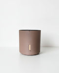 Dark-brown selfwatering planter Moii Copenhagen